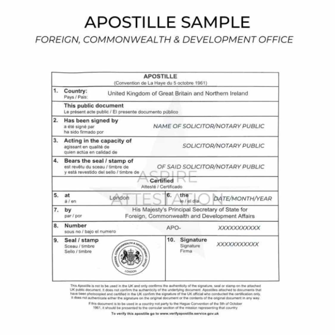 Apostille Translation
