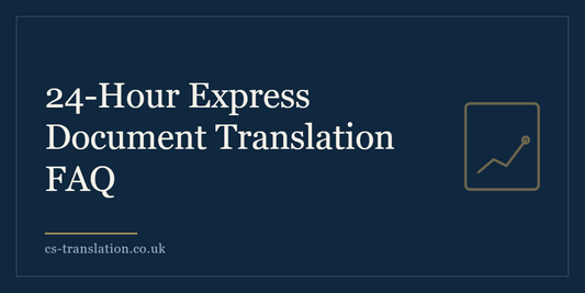 24-Hour Express Document Translation FAQ