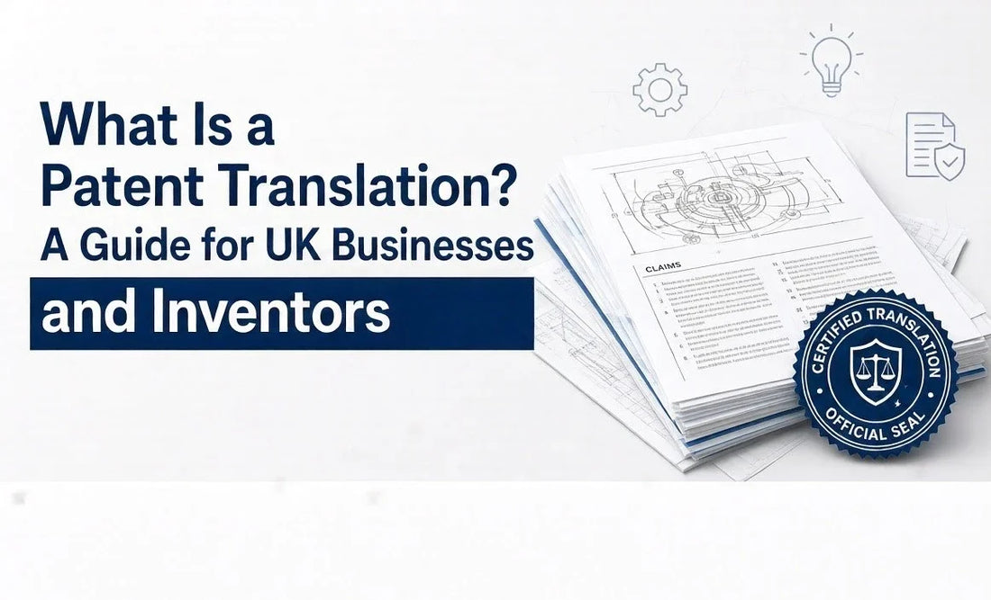 Certified Patent Translation