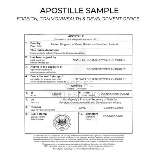 Apostille Translation